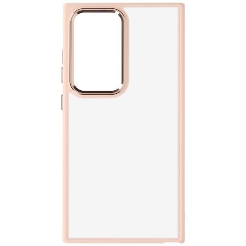 Cover Per Samsung S24 Ultra Retro Rigido Bordo Flessibile Design Fumé - Foto 1