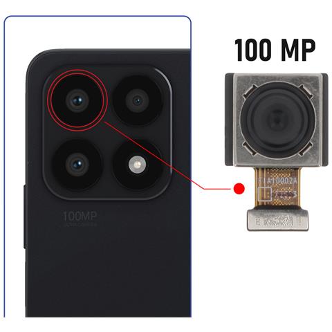 Fotocamera Posteriore Grandangolo 100mp Per Honor X8a - Foto 4