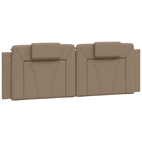 Cuscino Testiera Cappuccino 160 Cm In Similpelle - Foto 2