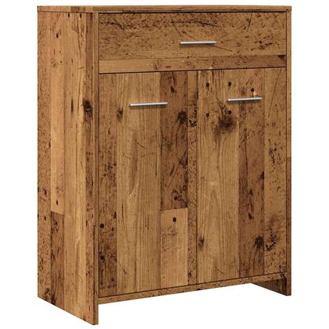 Mobile da Bagno Legno Antico 60x33x80 cm in Legno tecnico - Foto 1