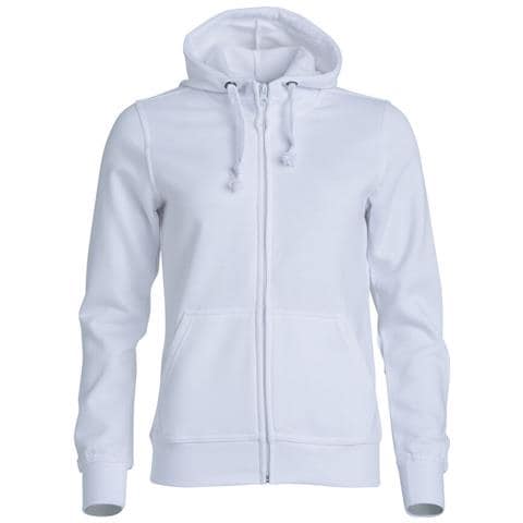 Basic Hoody Full Zip Lady Bianco M - Foto 1