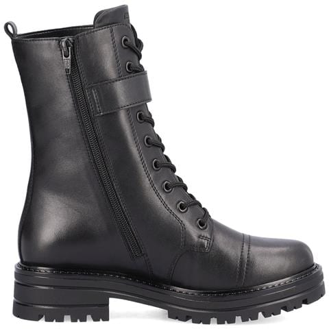 Black Casual Closed Booties Stivaletti Pelle Scarpe Donna Nero Eu 37, D2283-01 - Foto 3