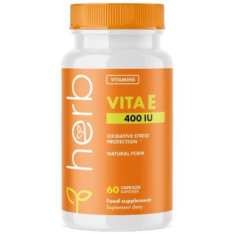 Vitamina E 400 Ui 60 Capsule Herb - Foto 1