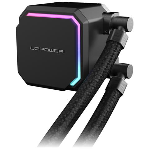 LC-CC-360-B sistema di raffreddamento per computer Processore Raffreddatore di liquidi tutto in uno 12 cm Nero - Foto 2