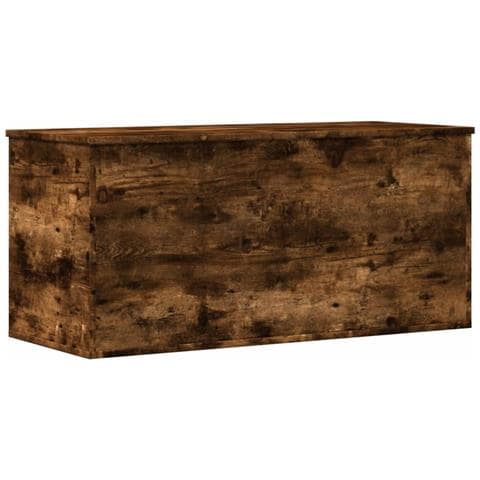 Contenitore Rovere Fumo 100x42x46 Cm Legno Multistrato - Foto 2