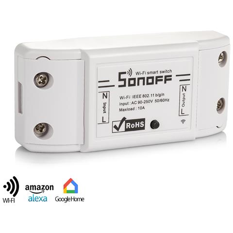 Dam  Smart Home Convertitore Wi-fi Per Prese E Interruttori 8x2x3 Cm. Colore Bianco - Foto 1
