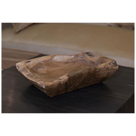 Vassoio Natura 24 - Marrone - Legno - 25x19x7 Cm - Foto 8