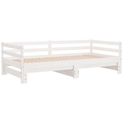 Lusso Casadino - Lettino Estraibile Senza Materasso Bianco 90x190 Cm - Foto 2