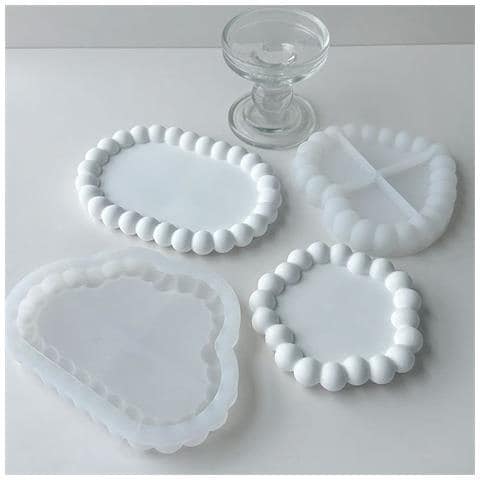 Stampo Per Sottobicchieri In Silicone, Forma A Onda J-219 - Foto 1