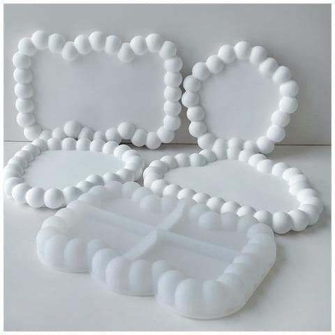 Stampo Per Sottobicchieri In Silicone, Forma A Onda J-219 - Foto 6