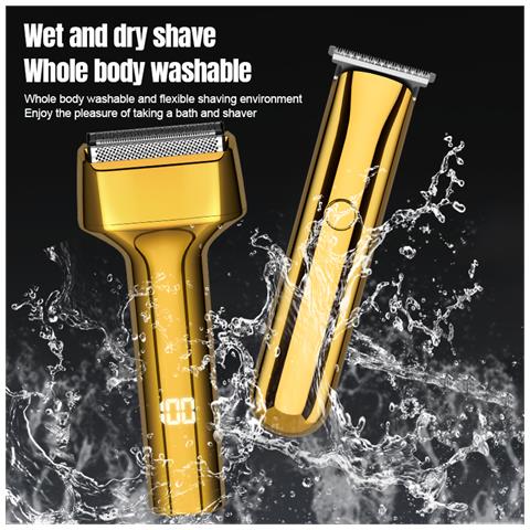 Rasoio Elettrico Alternativo E Tagliacapelli 2 In 1 Gold - Foto 7