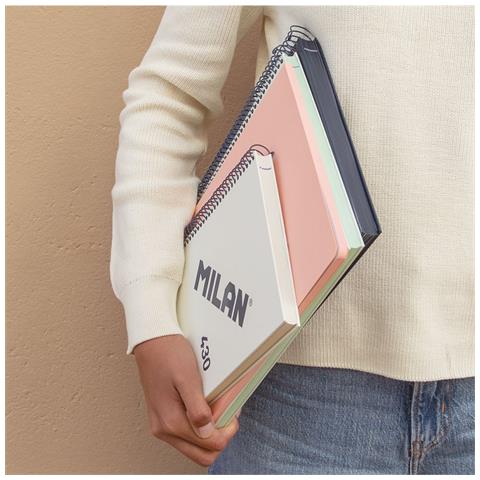 57153E80SNCBG quaderno per scrivere A5 80 fogli Beige - Foto 2