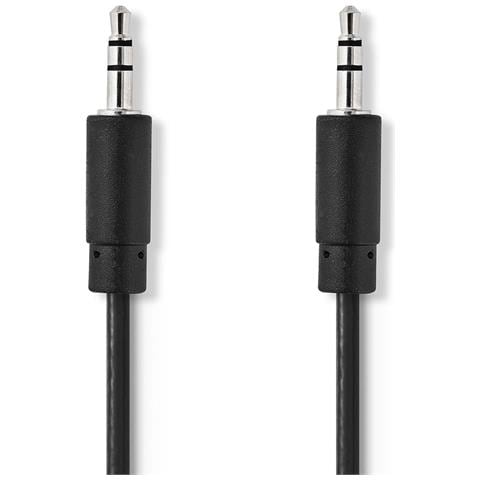 Cavo Da Jack Audio Stereo Maschio A Maschio Compatto Da 2 M, Nero - Foto 1