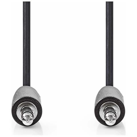 Cavo Da Jack Audio Stereo Maschio A Maschio Compatto Da 2 M, Nero - Foto 3
