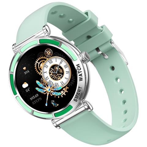 Smartwatch Multifunzionale Con Chiamate Bluetooth E Monitoraggio Della Salute Lightgreen - Foto 2