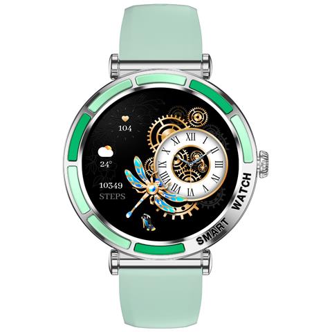 Smartwatch Multifunzionale Con Chiamate Bluetooth E Monitoraggio Della Salute Lightgreen - Foto 7