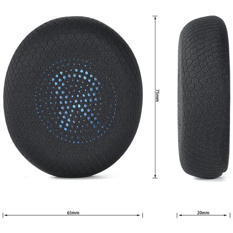 Cuscinetti Di Ricambio Per Jabra Elite 45h & Evolve2 65 Uc - Confezione Da 2, Memory Foam - Foto 2