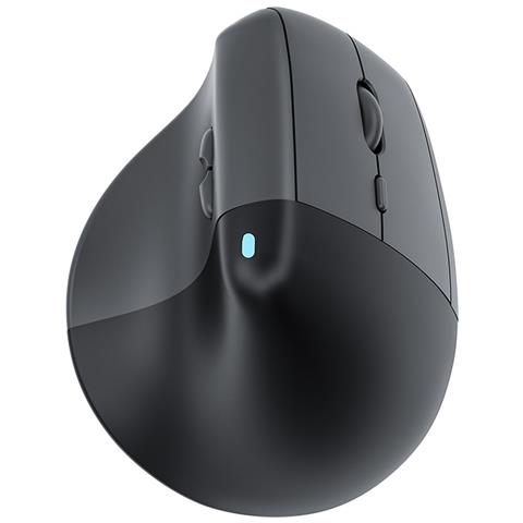 Mouse Ergonomico Bluetooth A Doppia Modalità Ricaricabile Con Dpi Regolabile Black - Foto 2
