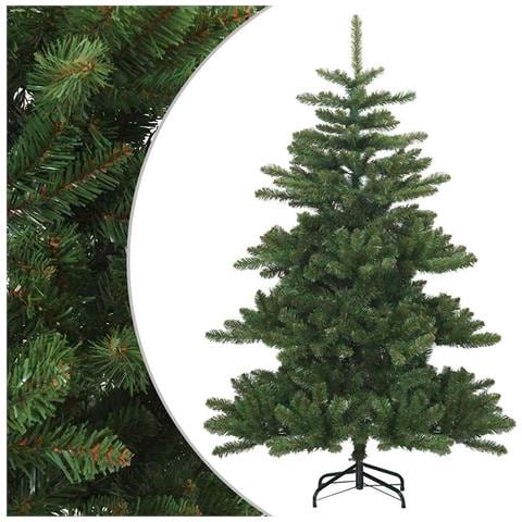 Albero di Natale Artificiale con Rami Pieghevoli Verde 150 cm - Foto 1