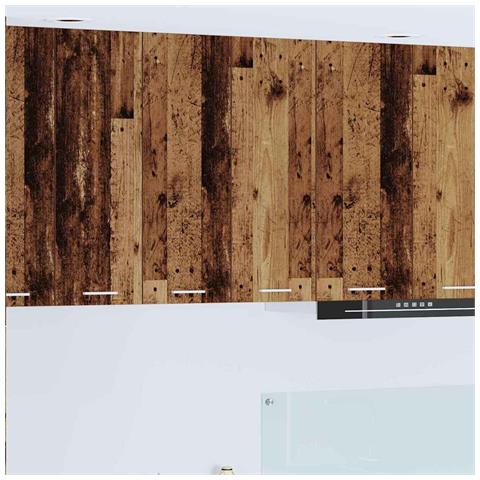 Armadio pensile con porta Riga Legno vecchio 60 x 31 x 80 cm - Foto 2