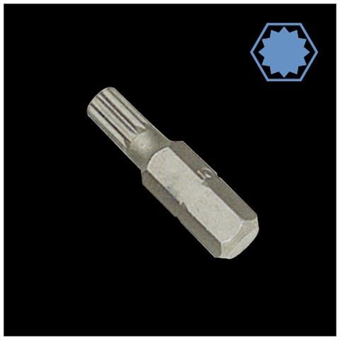 Inserto Spline M5 In Acciaio S2  25mm  Attacco 1/4 - Foto 1