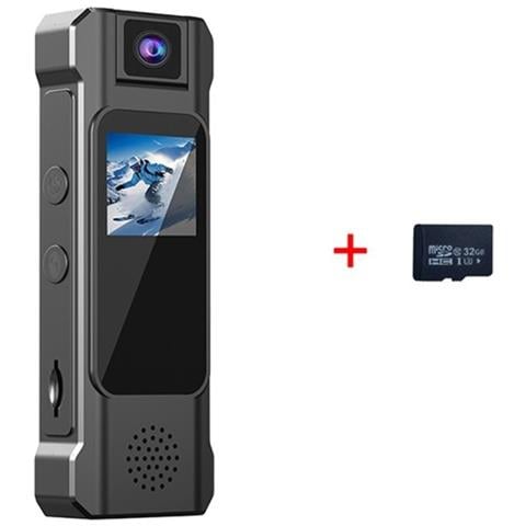 Telecamera Portatile 4k Hd Con Scheda Di Memoria Da 32gb Per Registrazione Di Prove E Attività - Foto 1