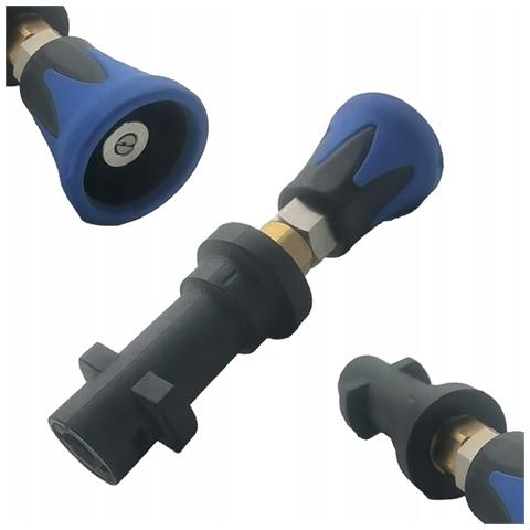 Lancia A Ugello Piatto 15° Compatibile Con Idropulitrice Kärcher K2-k7 - Pressione 4000 Psi, Plastica E Acciaio Inox, Blu - Foto 1