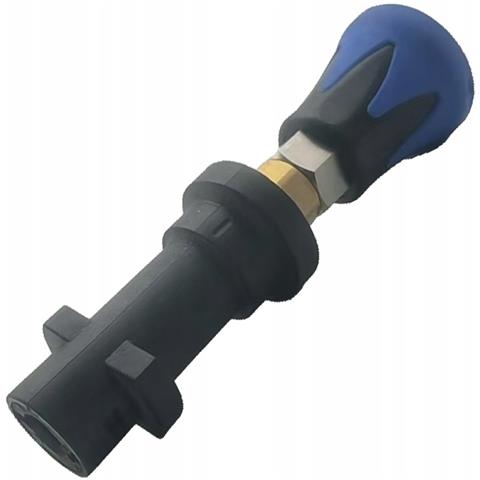 Lancia A Ugello Piatto 15° Compatibile Con Idropulitrice Kärcher K2-k7 - Pressione 4000 Psi, Plastica E Acciaio Inox, Blu - Foto 2