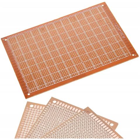 Piastra Prototipo Universale 120x180 Mm - Montaggio Tht, Fori 2,54 Mm | Elettronica Fai-da-te, Saldatura - Foto 1