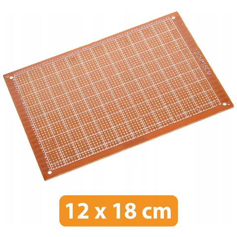 Piastra Prototipo Universale 120x180 Mm - Montaggio Tht, Fori 2,54 Mm | Elettronica Fai-da-te, Saldatura - Foto 5
