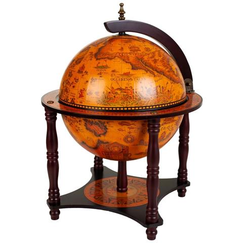 Portabottiglie Globo Marrone 42x42x57h - Foto 1
