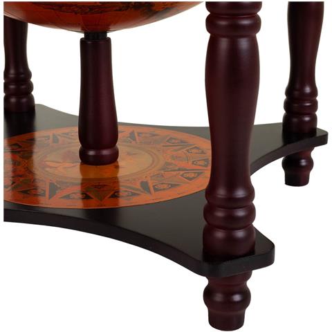 Portabottiglie Globo Marrone 42x42x57h - Foto 8