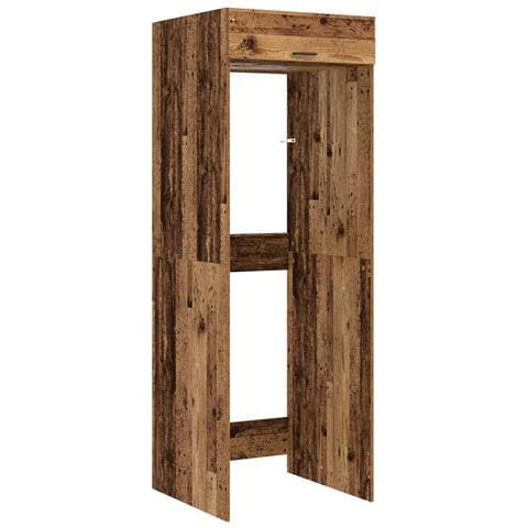 Mobiletto per lavatrice Legno vecchio 67,5 x 68 x 200 cm - Foto 1