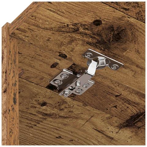 Mobiletto per lavatrice Legno vecchio 67,5 x 68 x 200 cm - Foto 9