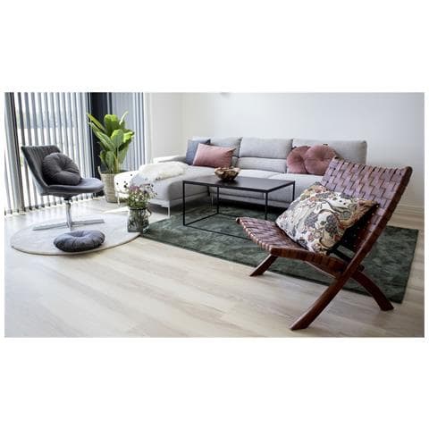 Poltrona Pieghevole Perugia-marrone-pelle-74x66x73 Cm - Foto 8