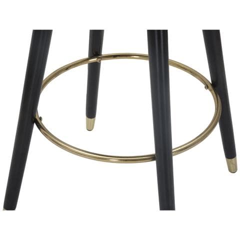 Sgabello Da Bar Prague Crema - 55 X 56 X H 104 Cm - Foto 8