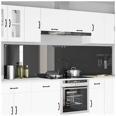 Schienale da cucina 2 pcs Grigio scuro 120 x 60 cm - Foto 2