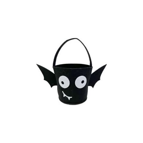 Bat Cube Felt Black 36 x 18,50 x 18 cm. - Foto 1