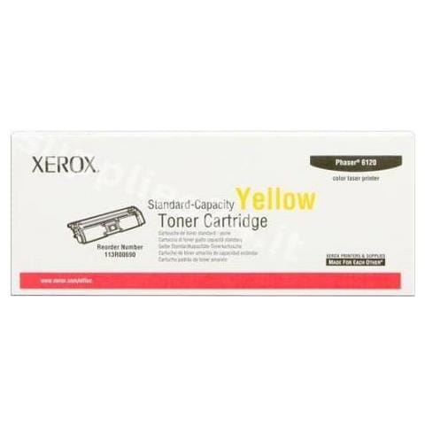 Toner Originale Giallo Phaser 6120/6115MFP Capacità 1500 Pagine - Foto 4