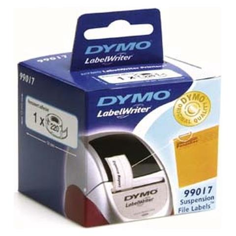 rotolo 220 etichette cartelle sospese 50x12mm x lw 990170 - Foto 4