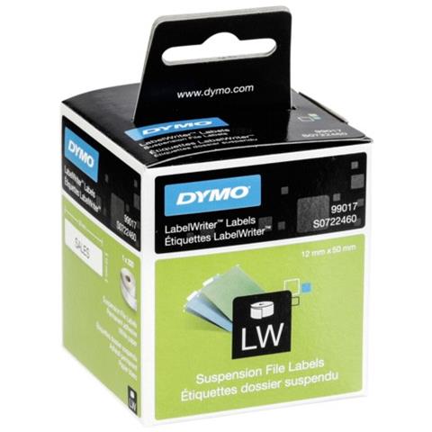 rotolo 220 etichette cartelle sospese 50x12mm x lw 990170 - Foto 2