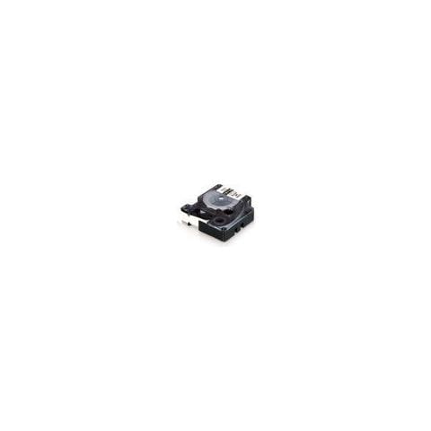 Nastro in Poliestere per Etichettatrice Formato 6 mm x 5.5 m Nero su Bianco - Foto 1
