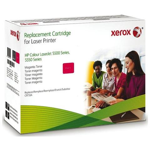 TONER COMPATIBILE - 003R99724  per C9733A Magenta per LaserJet 5500/5550 Capacità 13400 Pagine - Foto 1