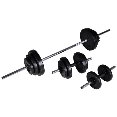 Set Bilanciere + 2 Manubri 30.5kg - Foto 2