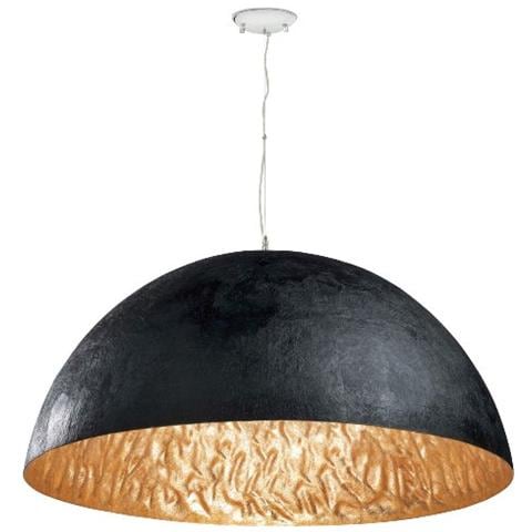 Magma-lampada A Sospensione Noir / Doré - Foto 1