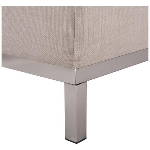 Divano Angolare In Tessuto Beige Versione Destra Oslo - Foto 29