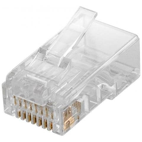 Modular Plug RJ45 MP8P8C CAT6a - Foto 1