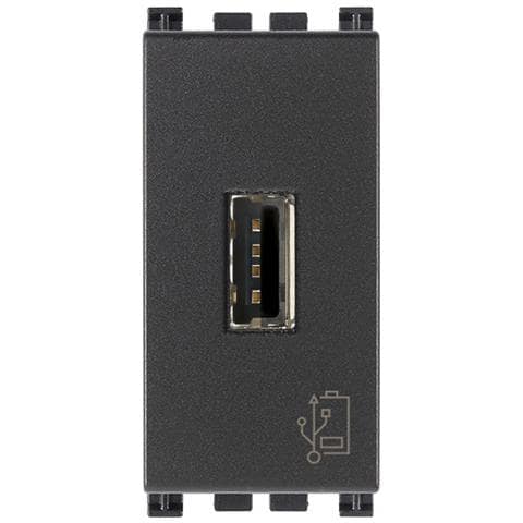 Unità Alimentazione Arke Usb 5v 1,5a 1 Modulo Grigio Scuro 19292 - Foto 1