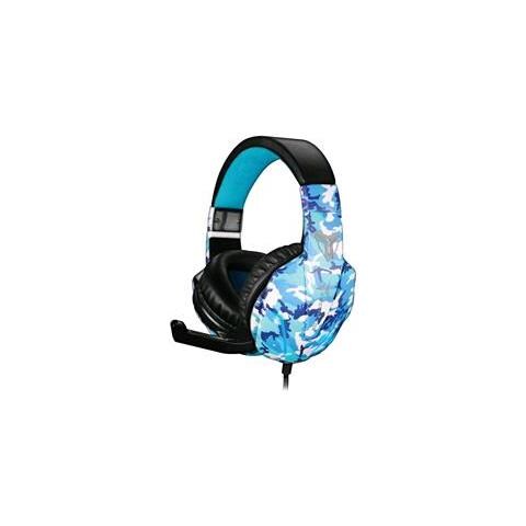 CUFFIA GAMING PER CONSOLE / PC / LAPTOP / SMARTPHONE CAM / BLU  - Foto 3