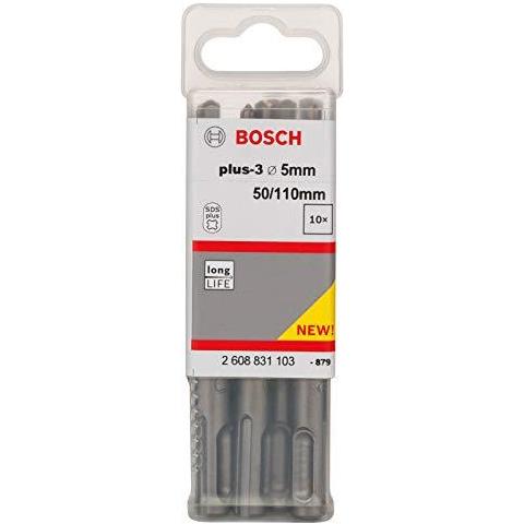 e 2608831000 Sds Plus 3 Hammer Drill Bit Grigio 4 X 50 X 110 Mm - Foto 4